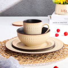 Stoneware dinner set