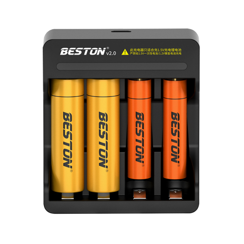Beston 1.5V AA/AAA Rechargeable Lithium Battery Charger