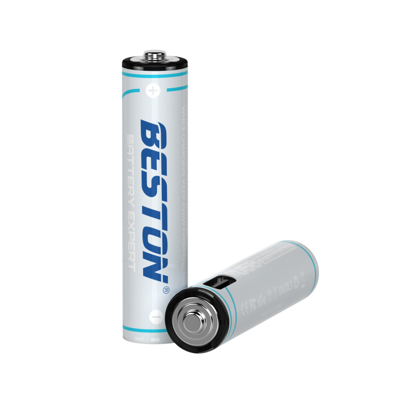 Batteria ricaricabile al litio Beston USB 1.5V AAA 600mWh