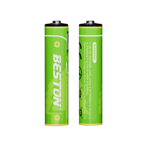 Beston USB 1.5V AAA Lithium Rechargeable Battery 900mWh