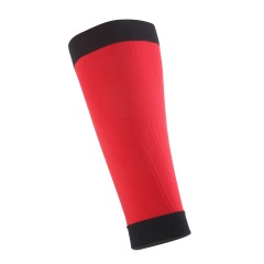 Protective Support Men Football Calf Compression Leg Sleeve Brace With Honeycomb Pads