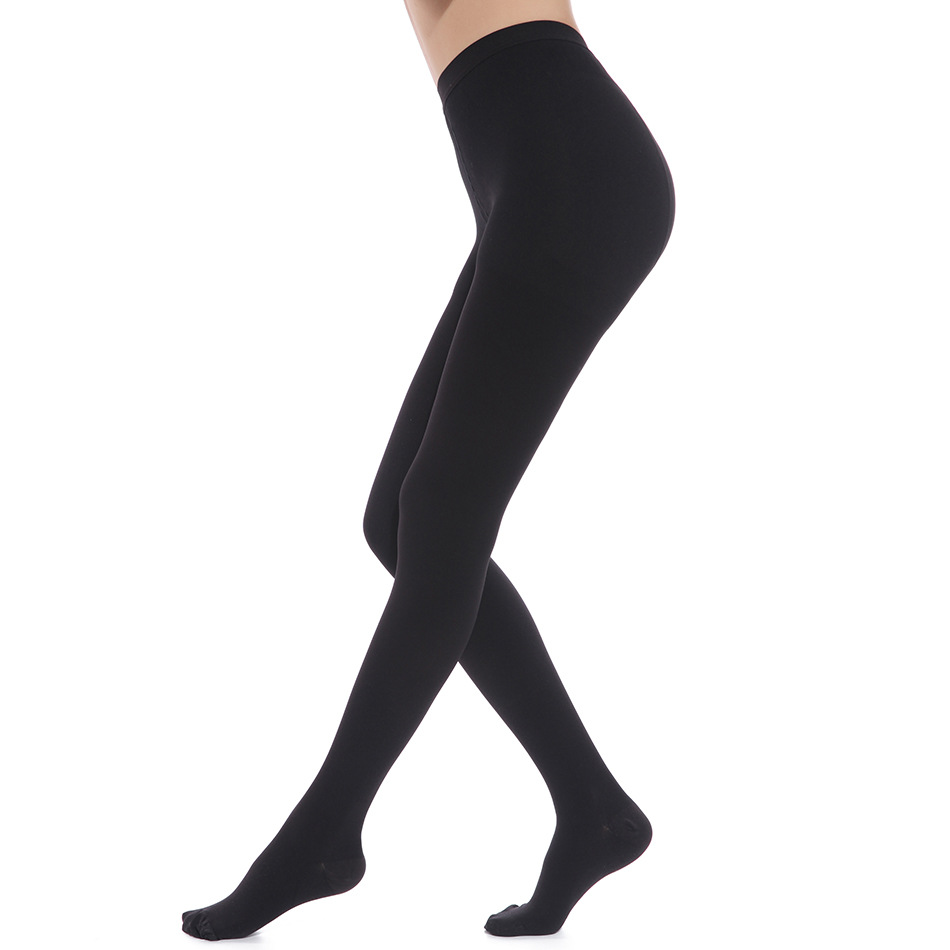 Plus Size Stretch Full Length Leggings pantyhose / tights compressed