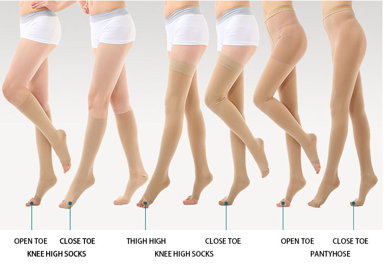 Discriptions Varicose compression socks is a kind of promotion of venous blood return to the heart function of the product, it is a medical treatment