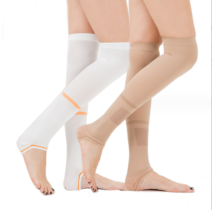 Anti Varicose Veins Thigh High Compression Stockings Medical Compression Leg Sleeves 23 32mmhg