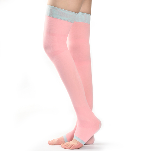 2024 open toe Stocking Sexy Compression Leg Slimming Stocking Medical Sleeping Stockings