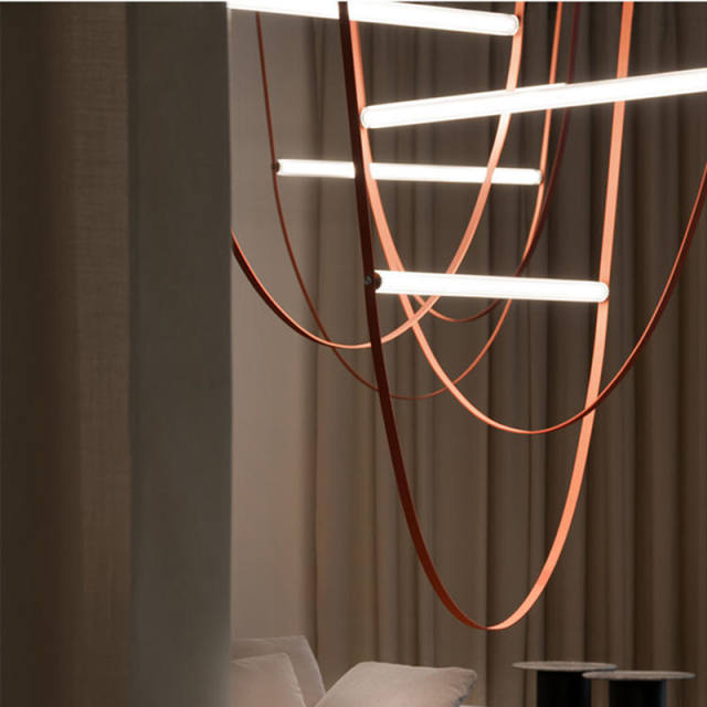 Modern Bell LED Chandeliers Italy Designer Genuine
