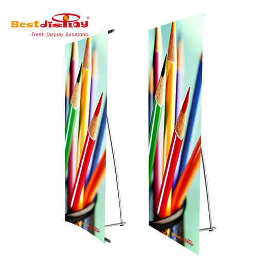 Best Curved L banner stand dual version,Banner Stands,Banner Stands X & L