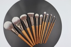 M1101 wooden handle brush set 11pcs