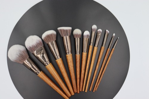 M1101 wooden handle brush set 11pcs