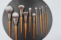 M1101 wooden handle brush set 11pcs