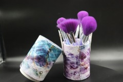 M1002 Rose purple gradient crystal brush set original picture without PS