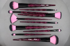 M1003 Pink crystal brush set original picture without PS