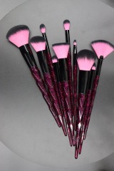 M1003 Pink crystal brush set original picture without PS