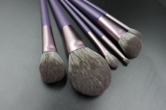 M601 Lavender Purple Handle Makeup Brush Set