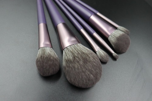 M601 Lavender Purple Handle Makeup Brush Set