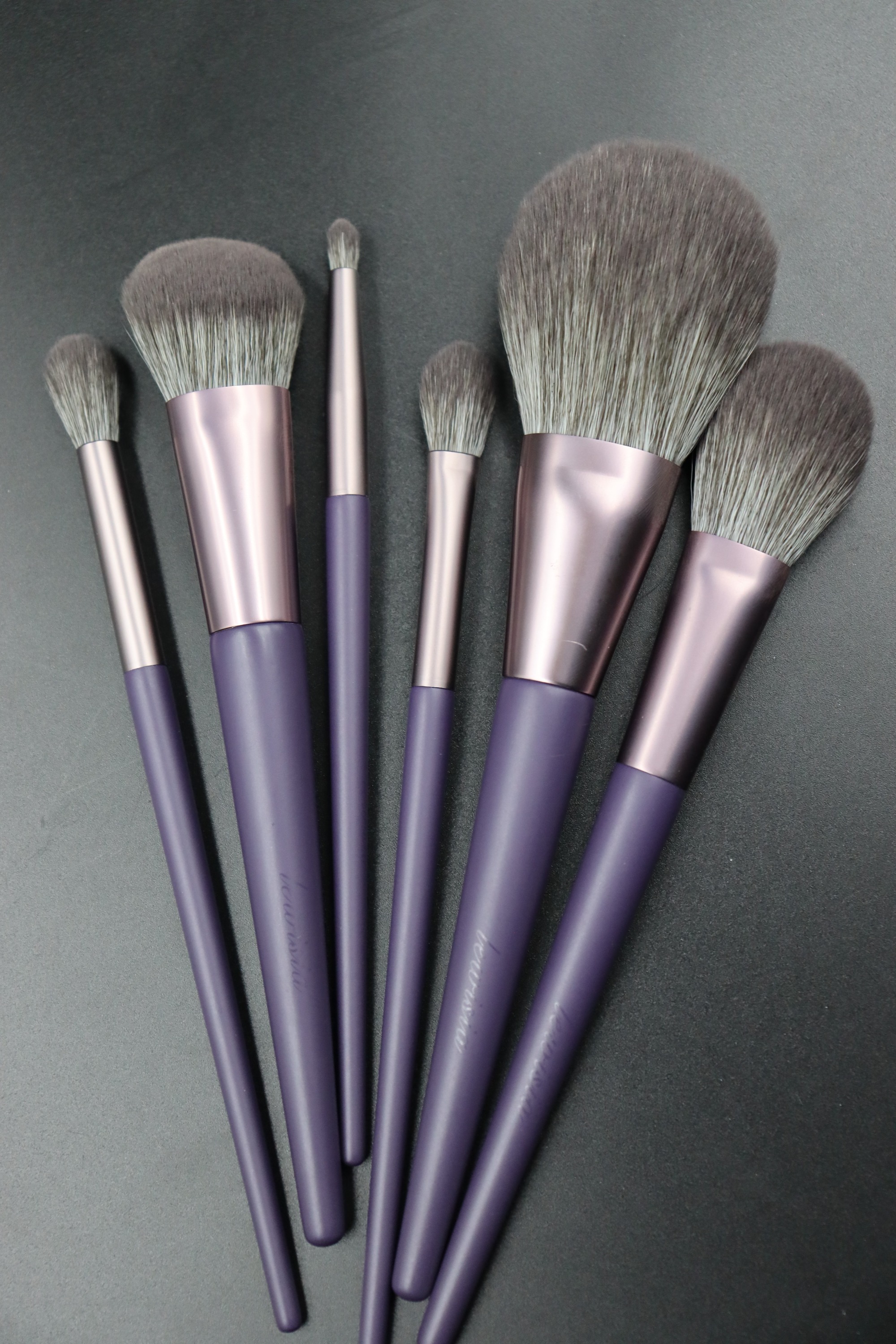 M601 Lavender Purple Handle Makeup Brush Set