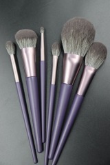M601 Lavender Purple Handle Makeup Brush Set