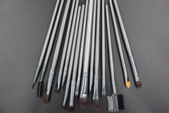 M2201 Silver Handle Makeup Artist Professional Makeup Brush Set
