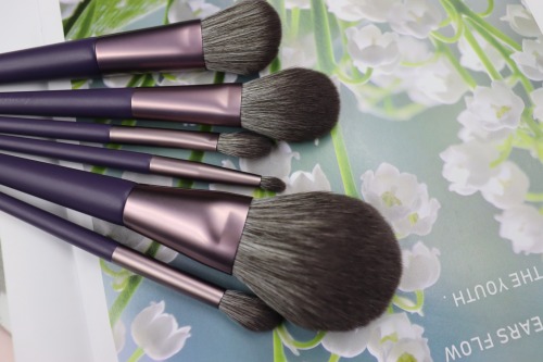 M601 Lavender Purple Handle Makeup Brush Set