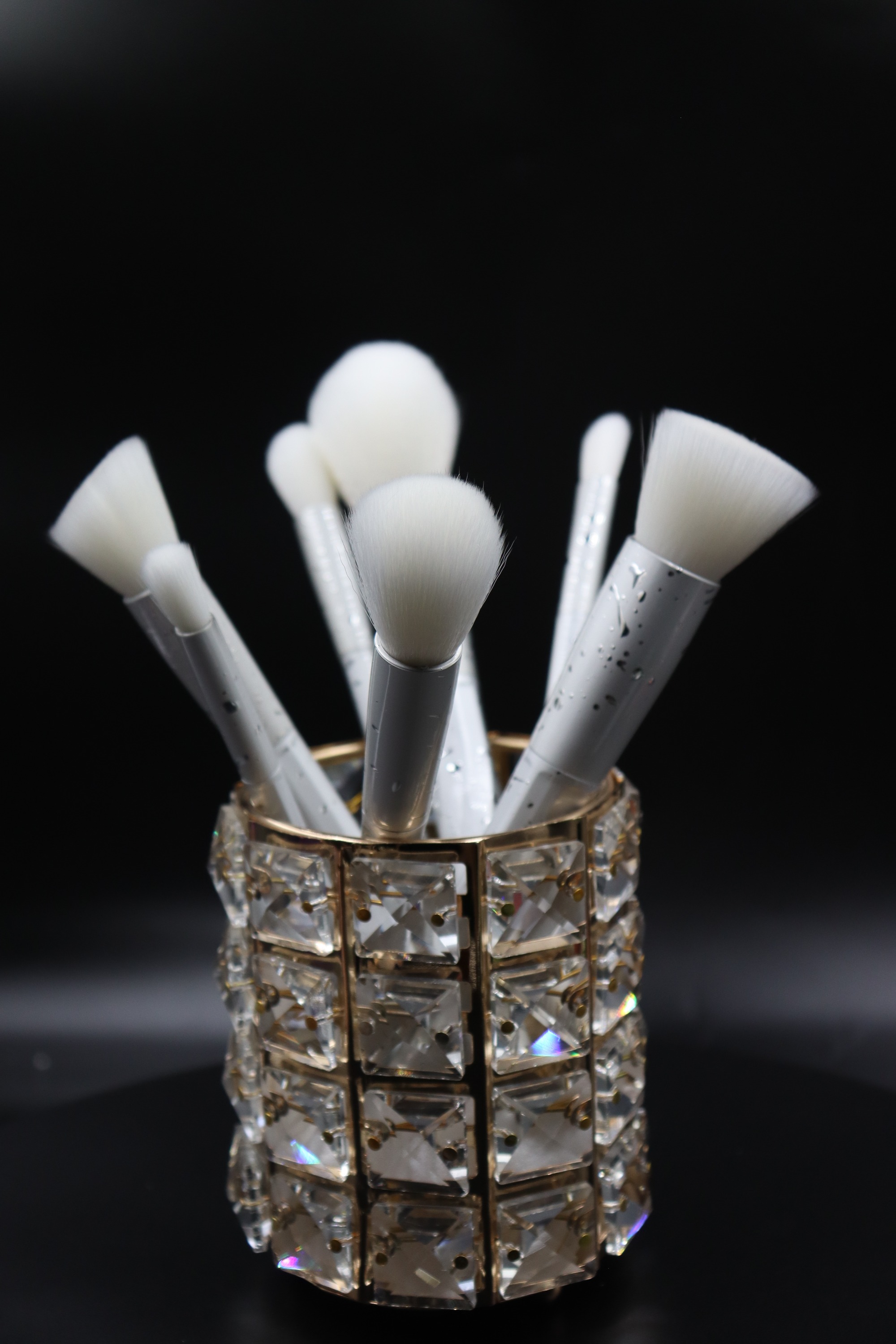 M705 White hair silver star handle