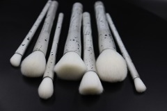 M705 White hair silver star handle