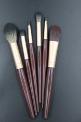 M801 White-green gradient hairy red-brown handle