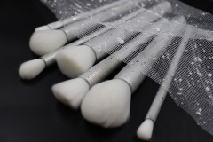 M705 White hair silver star handle