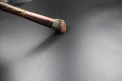 MB002 Wooden Angled Brush Blush Brush