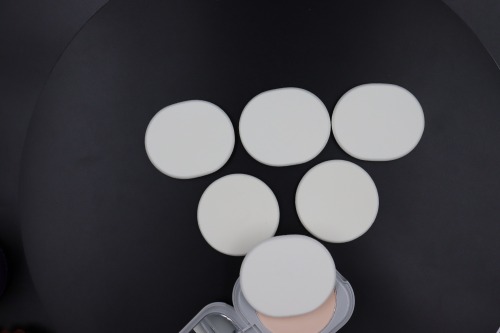 MC004Custom-made round square latex models of various sizes for dry and wet dual-use makeup artists