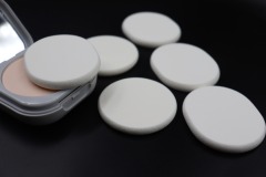 MC004Custom-made round square latex models of various sizes for dry and wet dual-use makeup artists