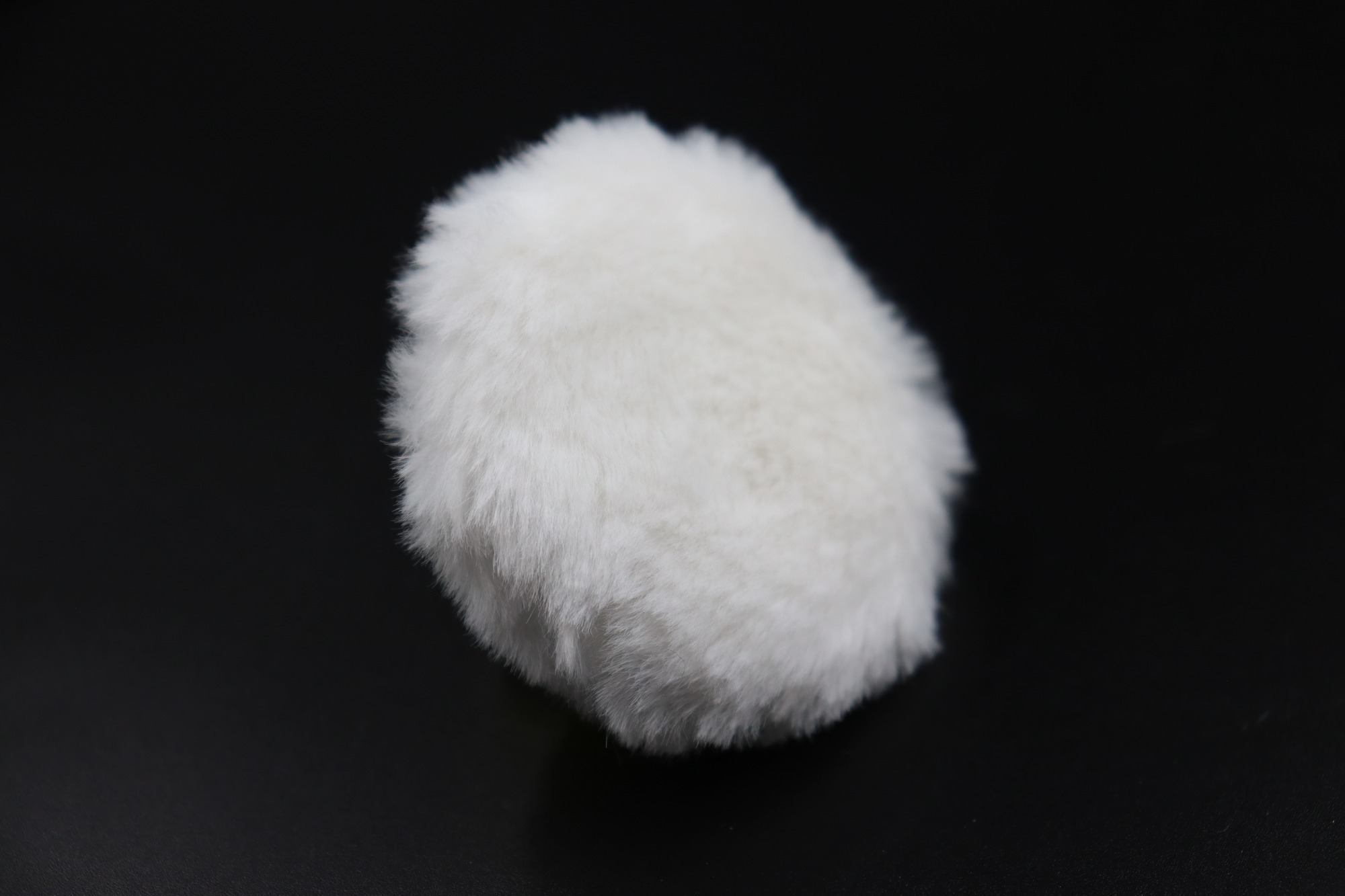 Factory wholesale flocking powder puff round makeup powder special