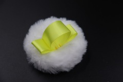 Factory wholesale flocking powder puff round makeup powder special