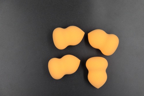 Cosmetic cotton wet and dry water gourd shape cosmetic egg