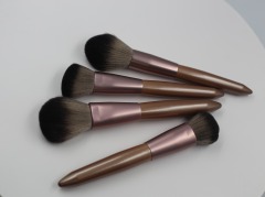 M1209 High-end textured 12 rose gold handle loose powder brush foundation brush eye shadow brush