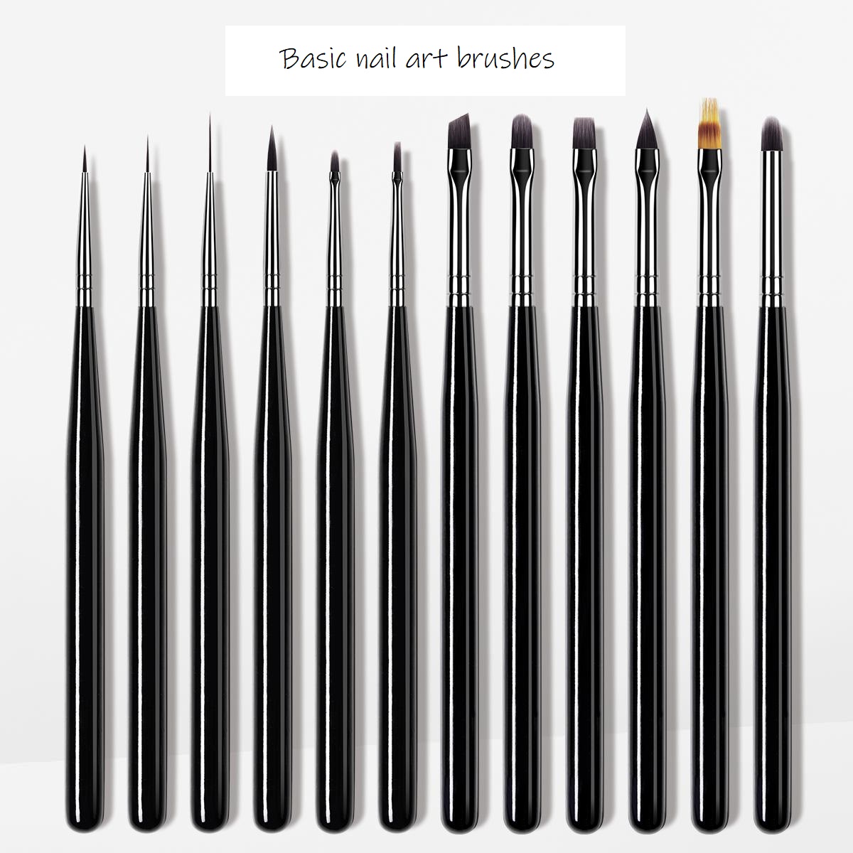 What is the difference between nail brushes and makeup brushes?