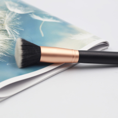 Flat head shape foundation brush blush brush can add logo