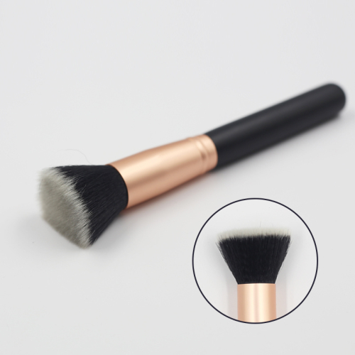 Flat head shape foundation brush blush brush can add logo