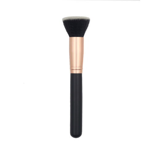 Flat head shape foundation brush blush brush can add logo
