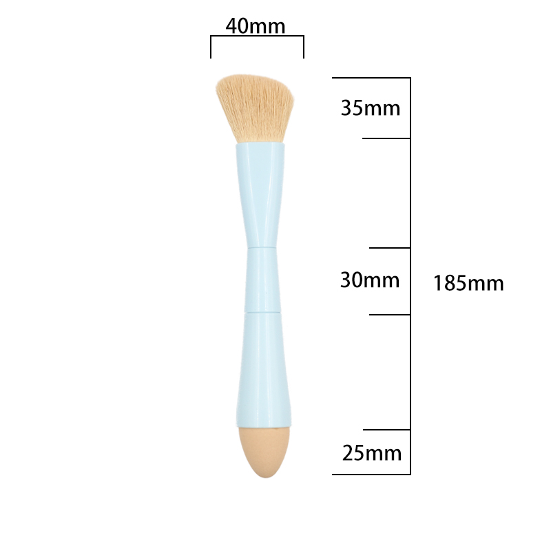 Four-in-one multi-function makeup brush portable makeup brush can change color