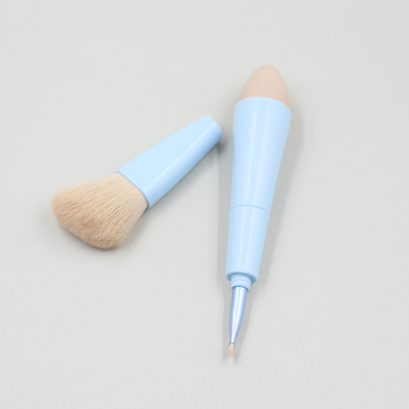 Four-in-one multi-function makeup brush portable makeup brush can change color
