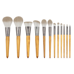 12pcs Log Style Makeup Brush Set Support Customization