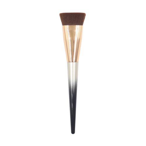 Factory customized flat head liquid foundation brush with private logo