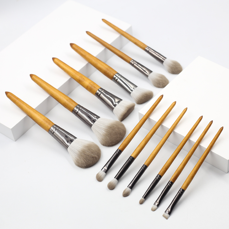 12pcs Log Style Makeup Brush Set Support Customization