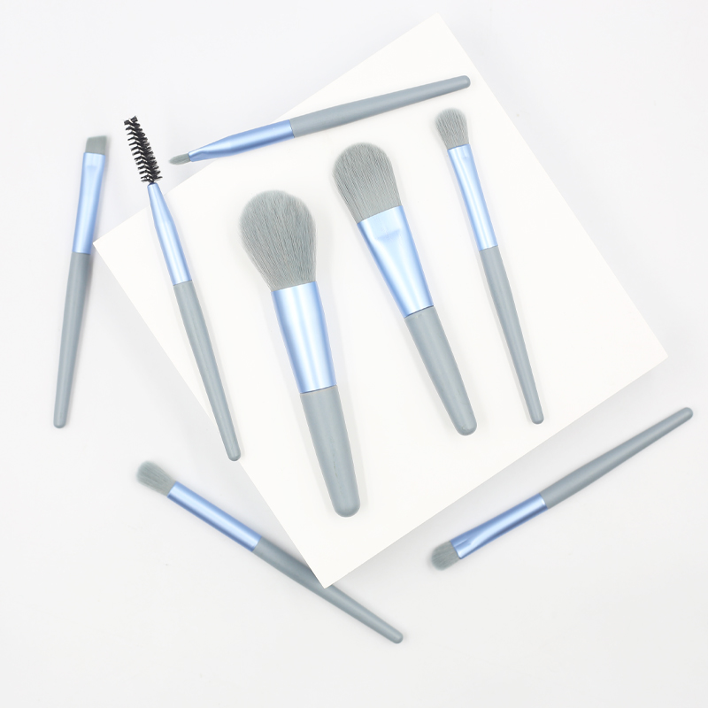 MINI 8pcs travel brush set with private logo customization