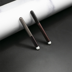 High quality round lip brush with wooden or plastic handle