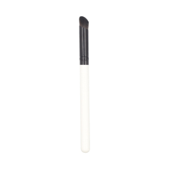High quality white handle reinforced aluminum tube synthetic hairy finger brush