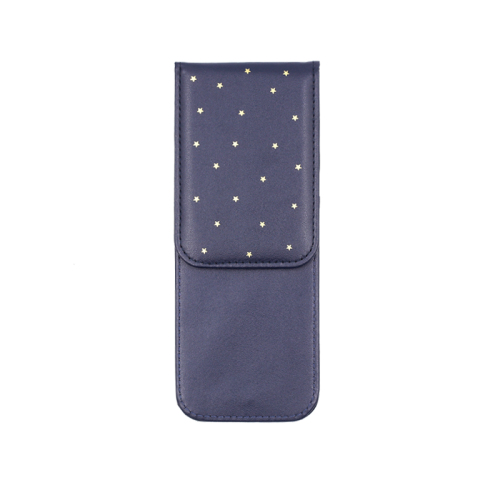 5pcs high quality purple handle thickened aluminum tube white hair eye brush