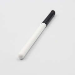 High quality white handle reinforced aluminum tube synthetic hairy finger brush