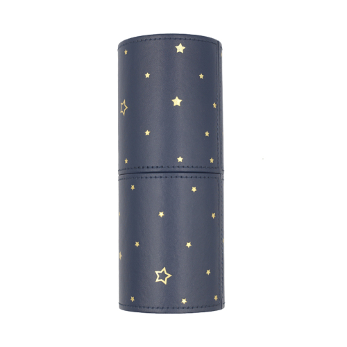 12pcs high quality dark purple wooden handle thickened aluminum tube synthetic wool makeup set brush