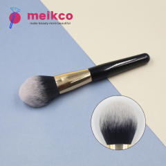 High quality black wood handle thickened aluminum tube black grey brush